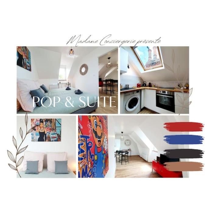 Pop & Suite Par Madame Conciergerie Rennes Exterior foto